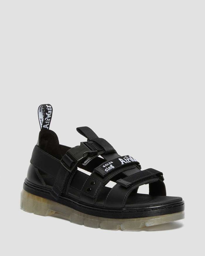 Dr Martens Mens Pearson Iced Casual Sandals Black - 64537XWDR